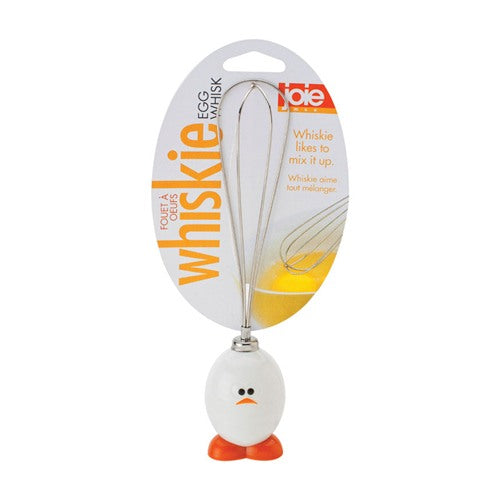Joie Whiskie Egg White/Silver Plastic/Stainless Steel Whisk 96019