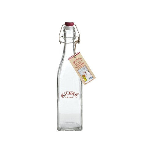 Kilner 16 oz Clear Preserver Bottle 0025.471U 1 pk, Pack of 4