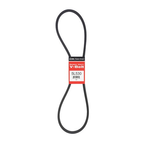 Mitsuboshi FHP General Utility V-Belt 0.63 in. W X 53 in. L For Fractional Horsepower Motors 5L530A