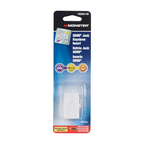 Monster Just Hook It Up 0 ft. L Keystone Insert HDMI 140264-00