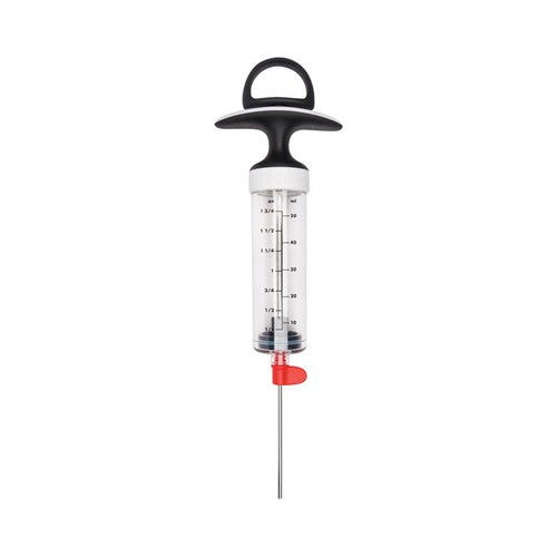 OXO Good Grips Black/Clear Plastic/Stainless Steel Flavor injector 2 oz 11197700, Pack of 6