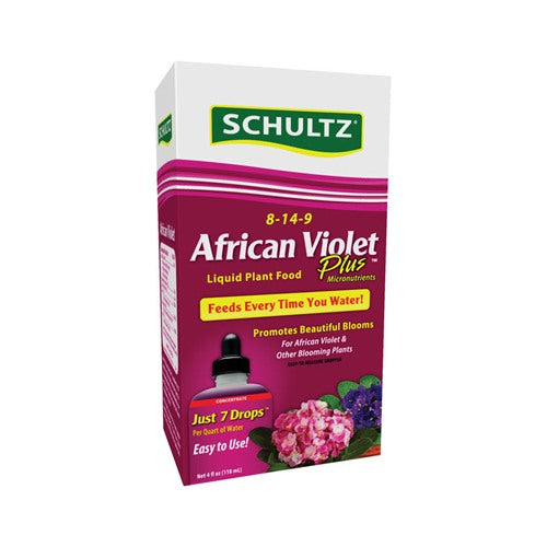 Schultz African Violet Plus Liquid Plant Food 4 oz SPF44900