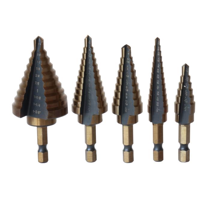 HSS B&G Hex Shank Step Drills - Drill America